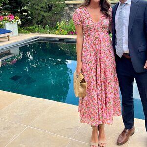 Banjanan Norma Floral Dress - Mini Bloom Rose XS